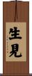 生見 Scroll