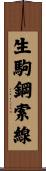 生駒鋼索線 Scroll