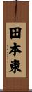 田本東 Scroll