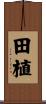 田植 Scroll