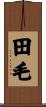 田毛 Scroll