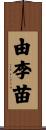 由李苗 Scroll