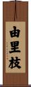 由里枝 Scroll