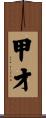 甲才 Scroll