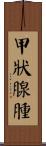 甲狀腺腫 Scroll