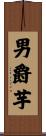 男爵芋 Scroll