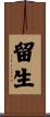 留生 Scroll