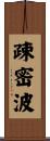疎密波 Scroll