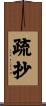 疏抄 Scroll