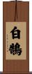 White Swan Scroll