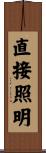 直接照明 Scroll