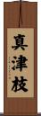 真津枝 Scroll