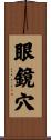 眼鏡穴 Scroll