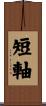短軸 Scroll