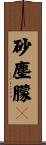 砂塵朦々 Scroll