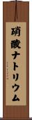 硝酸ナトリウム Scroll