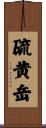 硫黄岳 Scroll