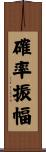 確率振幅 Scroll