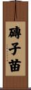 磚子苗 Scroll