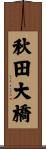 秋田大橋 Scroll