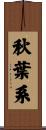 秋葉系 Scroll