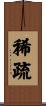 稀疏 Scroll