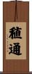 稙通 Scroll