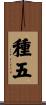種五 Scroll