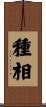 種相 Scroll