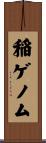 稲ゲノム Scroll