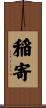 稲寄 Scroll