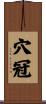 穴冠 Scroll