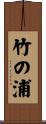 竹の浦 Scroll
