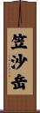 笠沙岳 Scroll