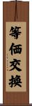 等価交換 Scroll