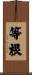 等根 Scroll