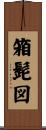 箱髭図 Scroll