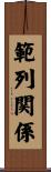 範列関係 Scroll