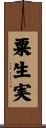 粟生実 Scroll