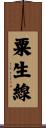 粟生線 Scroll