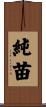 純苗 Scroll