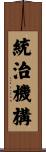 統治機構 Scroll