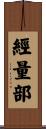 經量部 Scroll