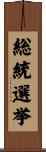 総統選挙 Scroll