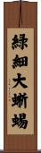 緑細大蜥蜴 Scroll