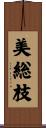 美総枝 Scroll