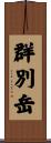 群別岳 Scroll