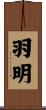 羽明 Scroll