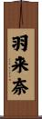 羽来奈 Scroll