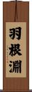 羽根淵 Scroll